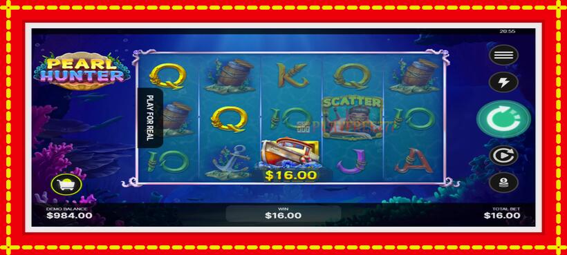 Slot machine Pearl Hunter with access to free game online, picture 5