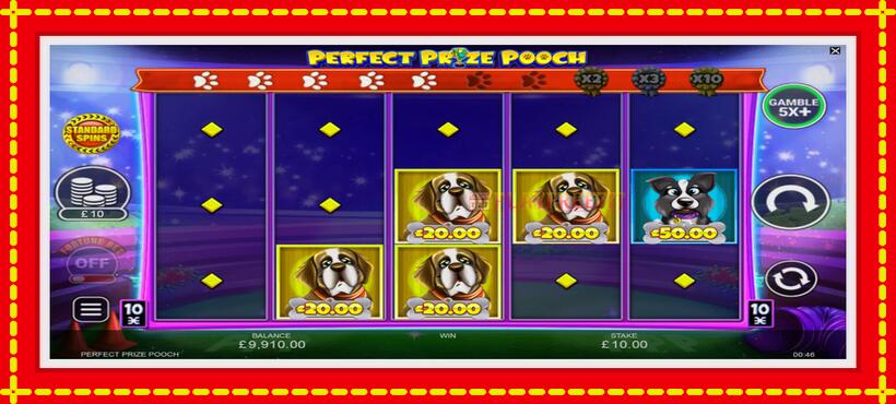 Slot machine Perfect Prize Pooch with access to free game online, picture 5