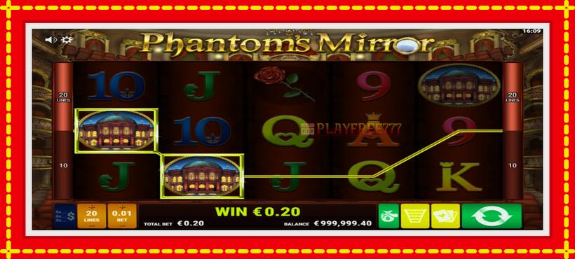 Slot machine Phantoms Mirror with access to free game online, picture 2