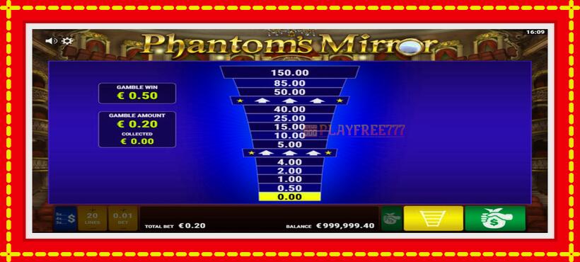 Slot machine Phantoms Mirror with access to free game online, picture 3