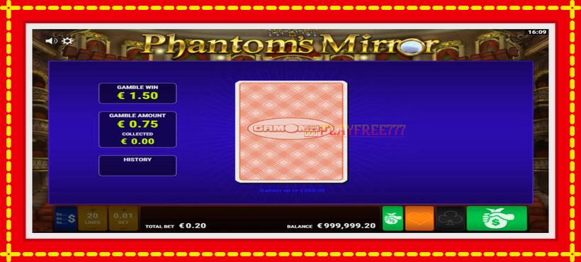 Slot machine Phantoms Mirror with access to free game online, picture 4