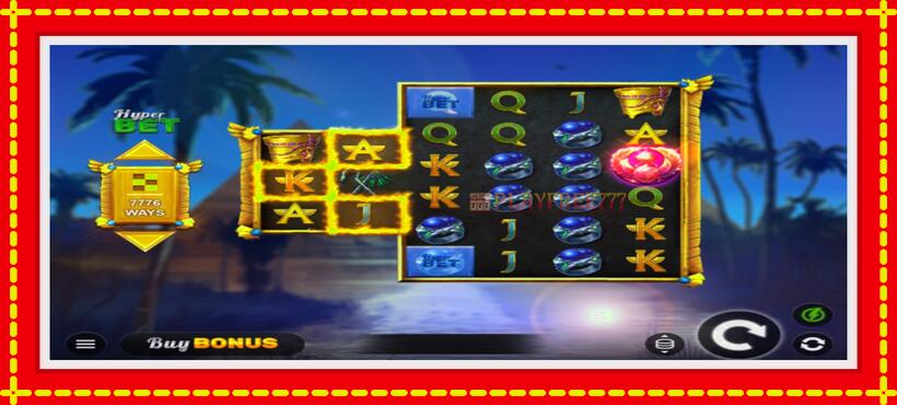 Slot machine Pharaohs Dynasty PrizeMatch with access to free game online, picture 2