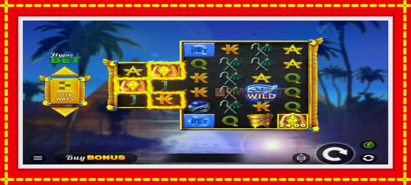 Slot machine Pharaohs Dynasty PrizeMatch with access to free game online, picture 3