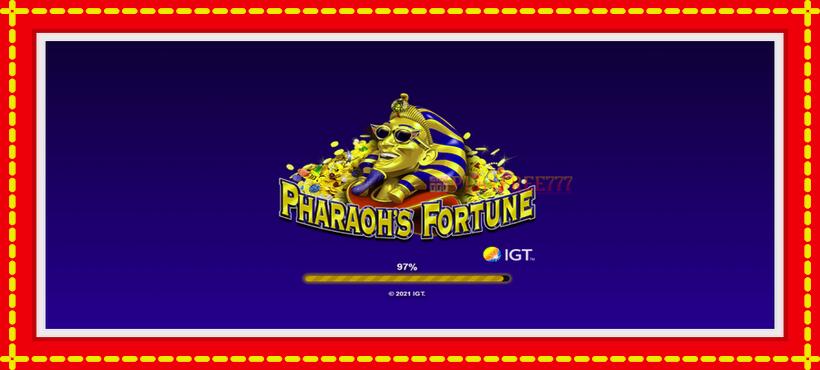 Slot machine Pharaohs Fortune with access to free game online, picture 1