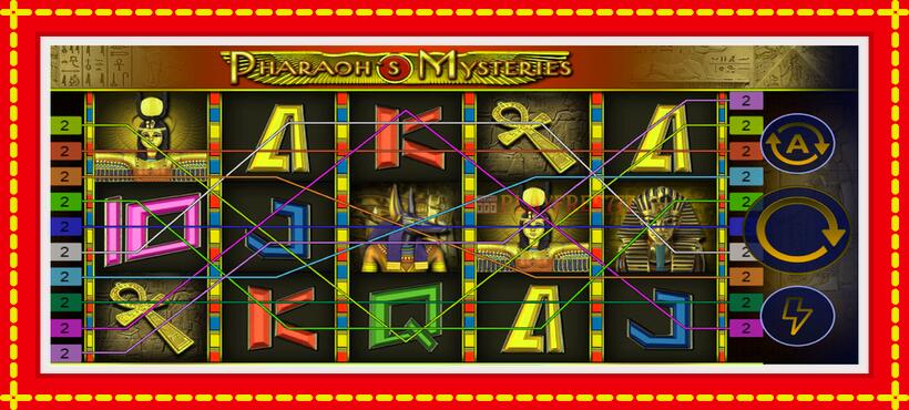 Slot machine Pharaohs Mysteries with access to free game online, picture 1