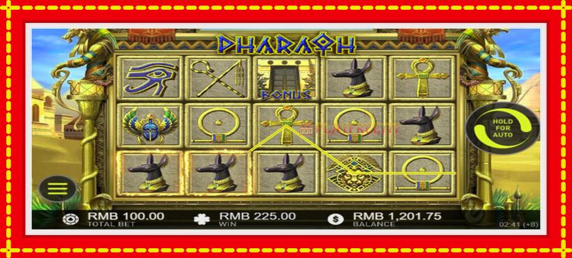 Slot machine Pharaon with access to free game online, picture 5