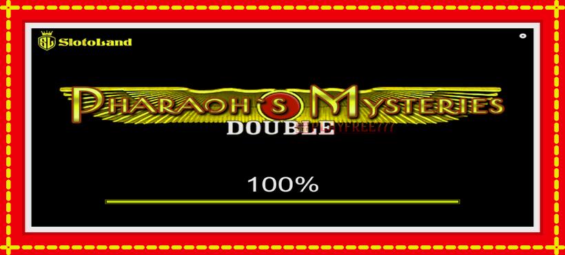 Slot machine Pharaons Mysteries Double with access to free game online, picture 1