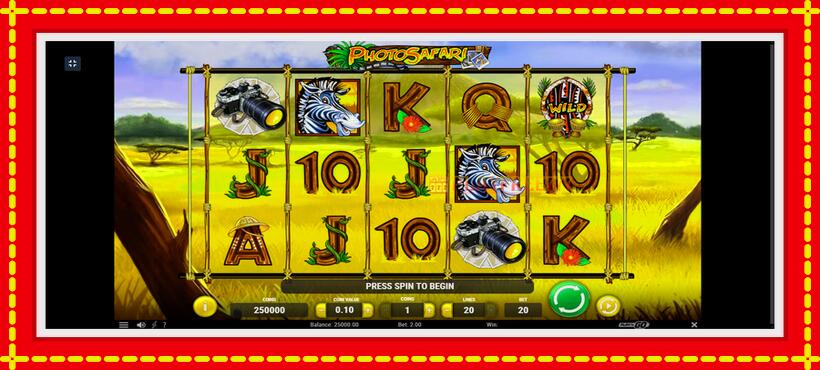 Slot machine Photo Safari with access to free game online, picture 1