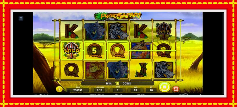 Slot machine Photo Safari with access to free game online, picture 2