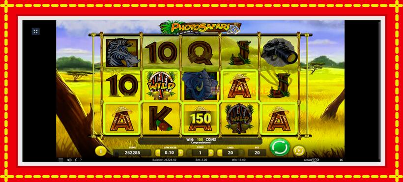 Slot machine Photo Safari with access to free game online, picture 3