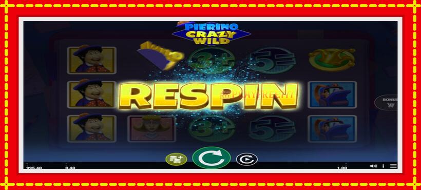 Slot machine Pierino Crazy Wild with access to free game online, picture 3