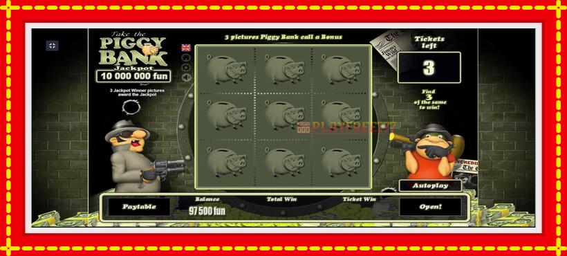 Slot machine Piggy Bank with access to free game online, picture 2