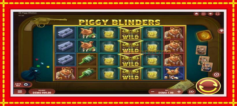 Slot machine Piggy Blinders with access to free game online, picture 2