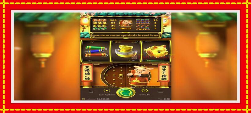 Slot machine Piggy Gold with access to free game online, picture 1