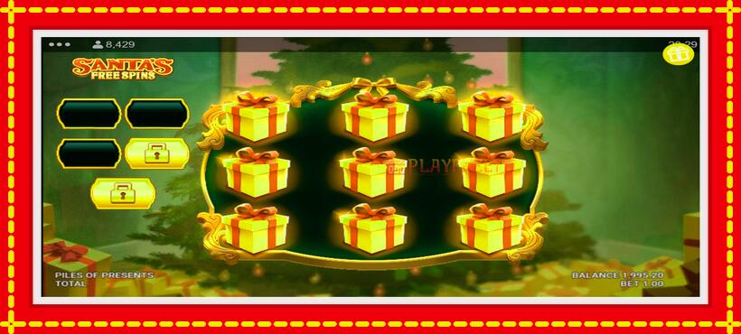 Slot machine Piles of Presents with access to free game online, picture 4