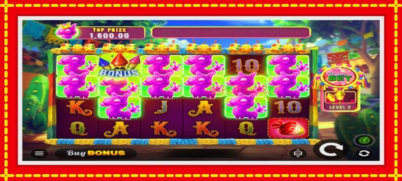 Slot machine Pinata Burst with access to free game online, picture 1