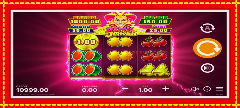 Slot machine Pink Joker with access to free game online, picture 2