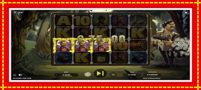 Slot machine Plata o Plomo Deluxe with access to free game online, picture 3