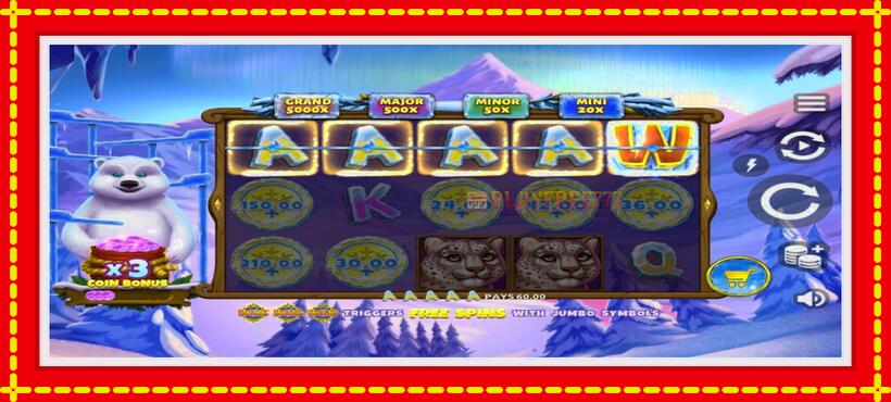 Slot machine Polar Bonanza with access to free game online, picture 3