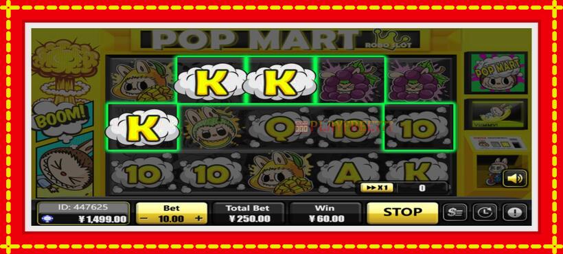 Slot machine Popmart with access to free game online, picture 2