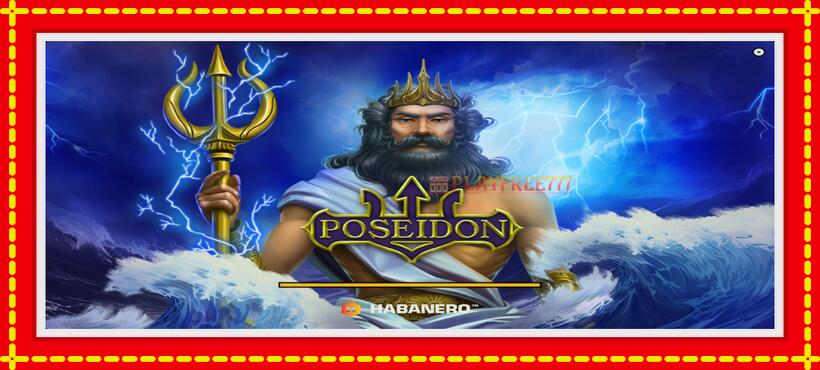 Slot machine Poseidon with access to free game online, picture 1