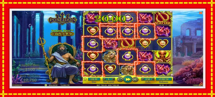 Slot machine Poseidon with access to free game online, picture 4