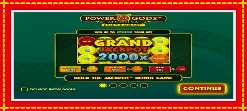 Slot machine Power of Gods: Medusa Extremely Light with access to free game online, picture 1