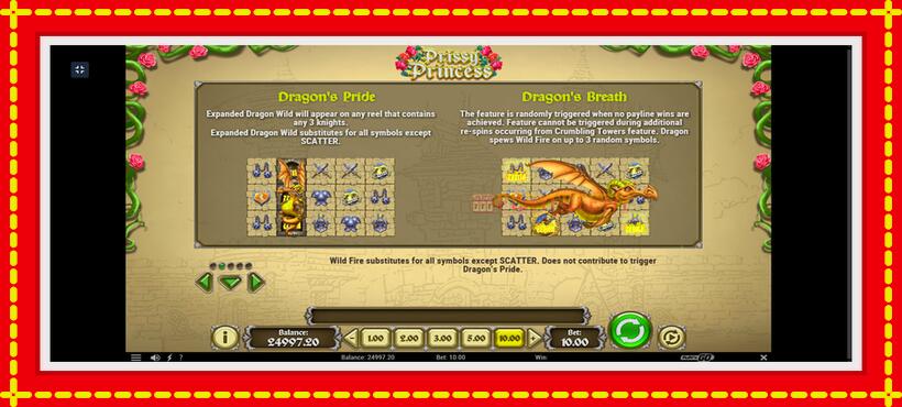 Slot machine Prissy Princess with access to free game online, picture 7