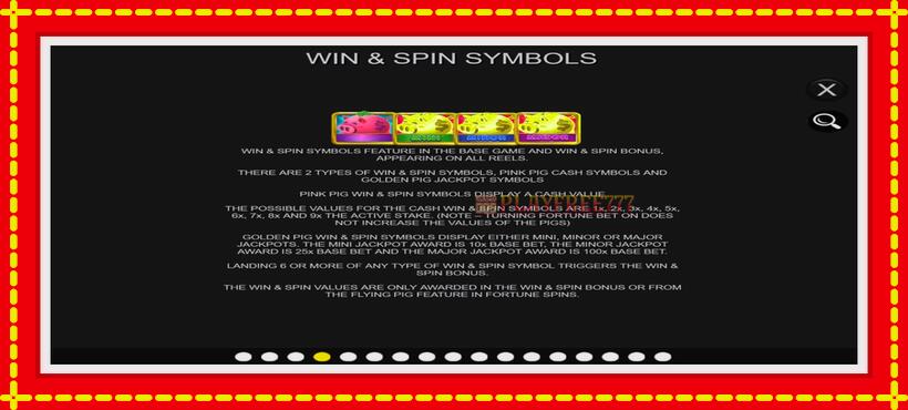 Slot machine Prize Piggy Win & Spin with access to free game online, picture 5