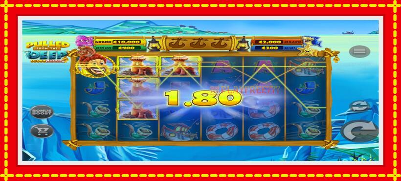 Slot machine Pulled From the Deep UltraNudge with access to free game online, picture 4