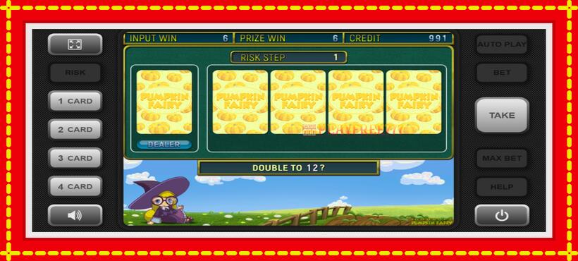 Slot machine Pumpkin Fairy with access to free game online, picture 3