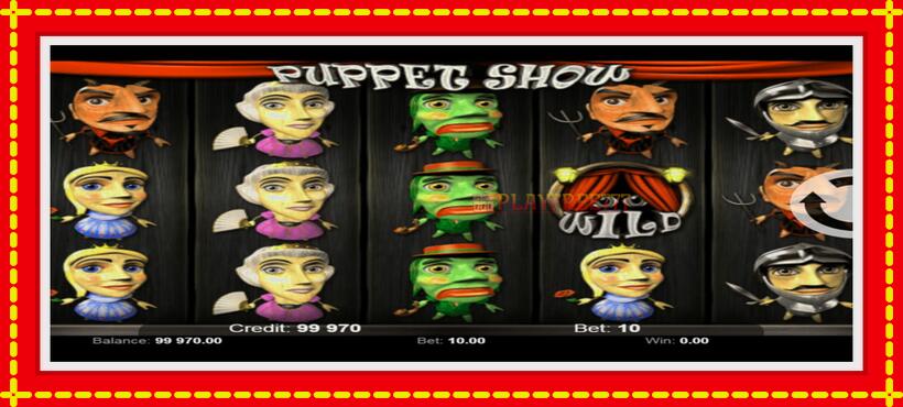 Slot machine Puppet Show with access to free game online, picture 2