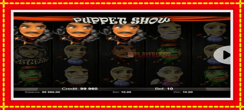 Slot machine Puppet Show with access to free game online, picture 3