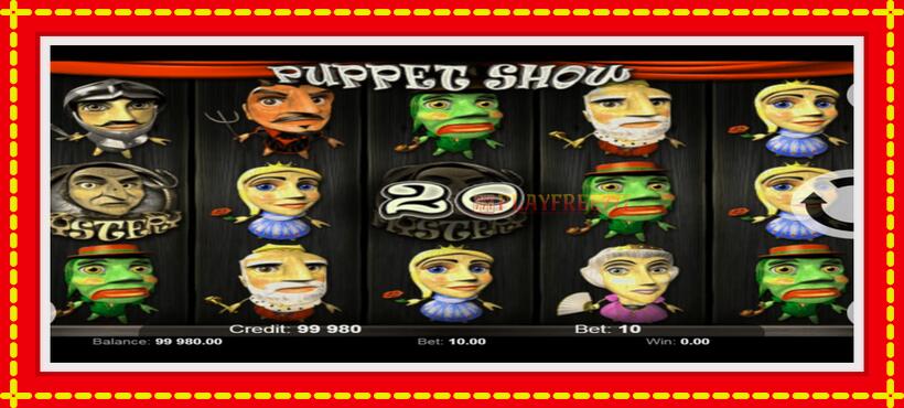 Slot machine Puppet Show with access to free game online, picture 4