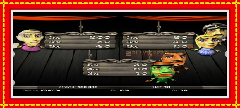 Slot machine Puppet Show with access to free game online, picture 6