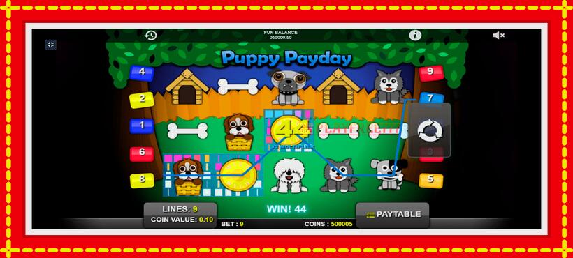 Slot machine Puppy Payday with access to free game online, picture 5