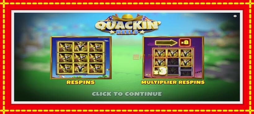 Slot machine Quackin Reels with access to free game online, picture 1