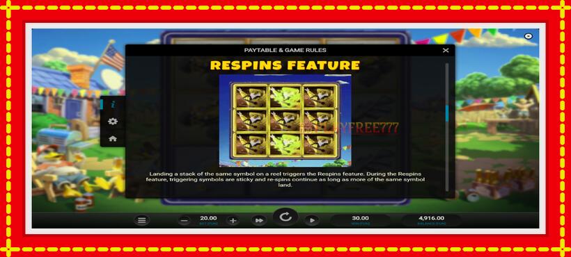 Slot machine Quackin Reels with access to free game online, picture 7