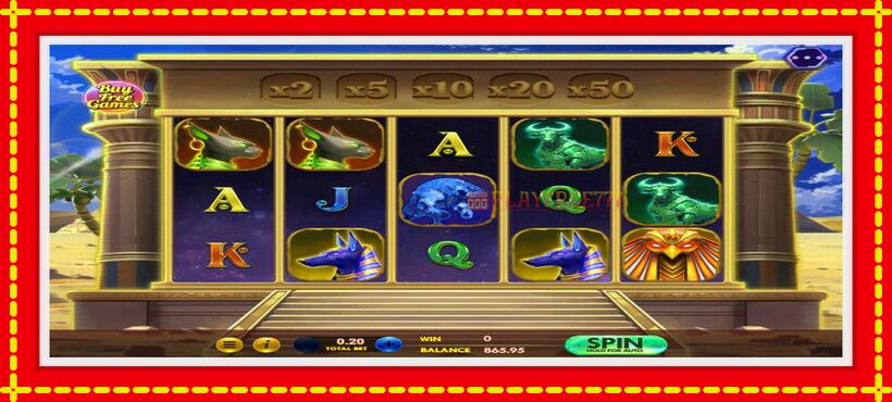 Slot machine Quantum of Giza with access to free game online, picture 2