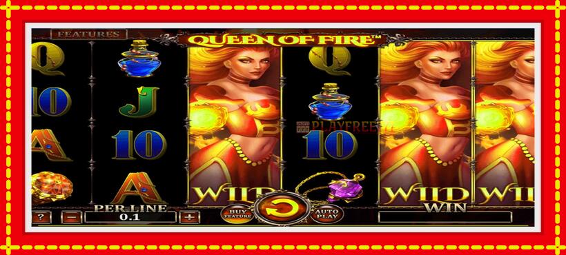 Slot machine Queen Of Fire - Expanded Edition with access to free game online, picture 1