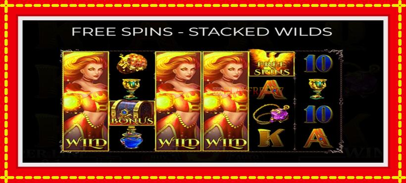 Slot machine Queen Of Fire - Expanded Edition with access to free game online, picture 3