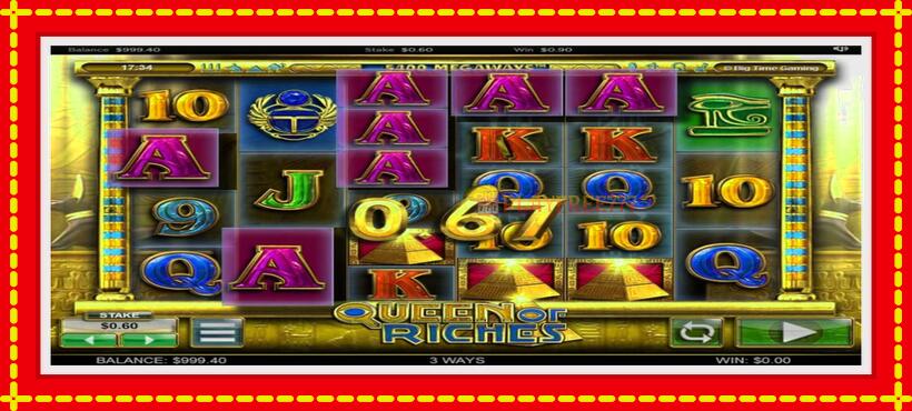 Slot machine Queen of Riches with access to free game online, picture 2