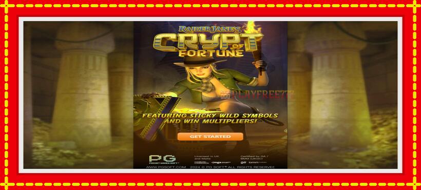 Slot machine Raider Janes Crypt of Fortune with access to free game online, picture 1