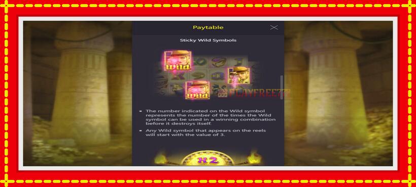 Slot machine Raider Janes Crypt of Fortune with access to free game online, picture 5