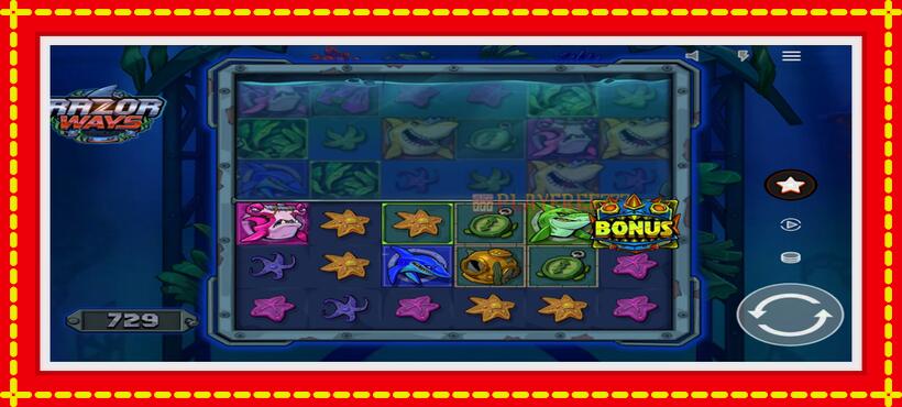 Slot machine Razor Ways with access to free game online, picture 2