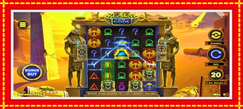 Slot machine Realm of the Gods with access to free game online, picture 4