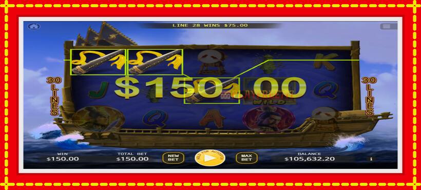 Slot machine Red Cliff with access to free game online, picture 4