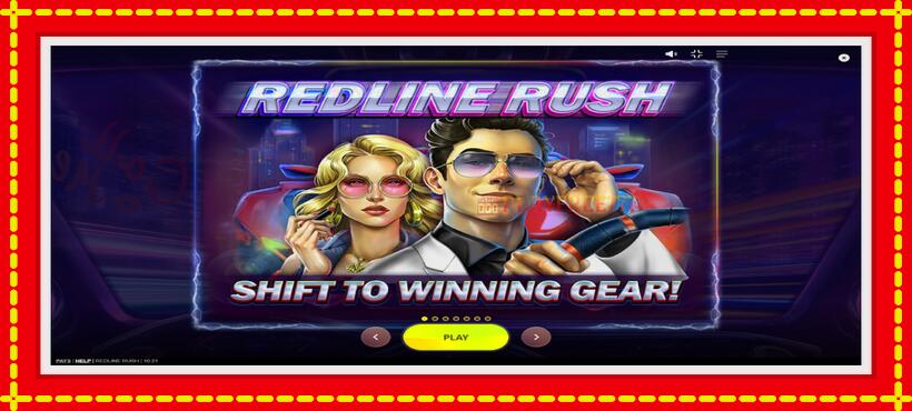 Slot machine Redline Rush with access to free game online, picture 1