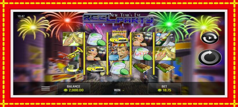 Slot machine Reel Party with access to free game online, picture 1