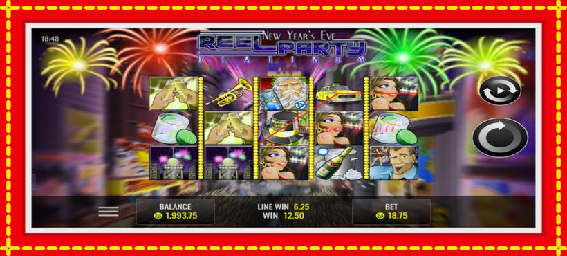 Slot machine Reel Party with access to free game online, picture 2